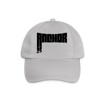 Text Anchor Crew - Baseballkappe - Grau - Vorne