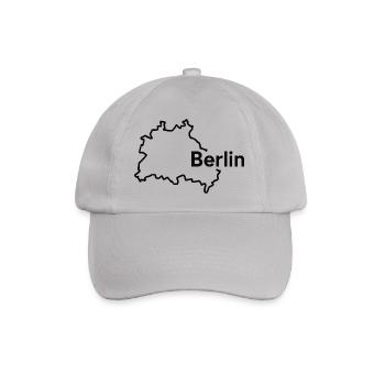 Berlin Kontur - Baseballkappe - Grau - Vorne