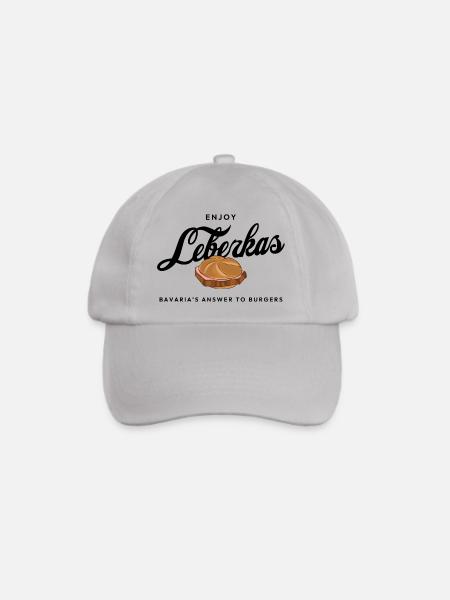 Enjoy Leberkas - Baseballkappe - Grau