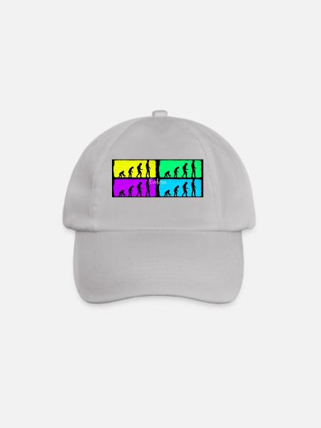 evolution - Baseballkappe - Grau