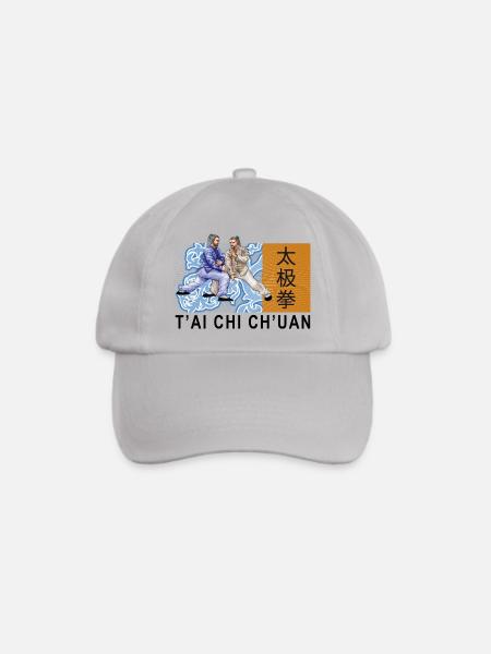 T'ai Chi Ch'uan Tai Chi Taiji - Baseballkappe - Grau