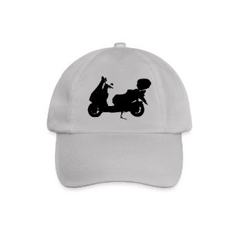 Daelim S3 Silhouette seitlich von links - Baseballkappe - Grau - Vorne