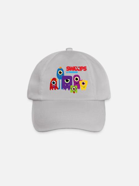 Monster / Alien Family - Baseballkappe - Grau