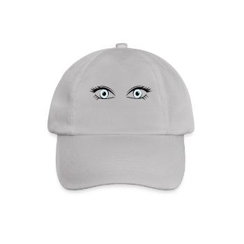 Auge - Baseballkappe - Grau - Vorne