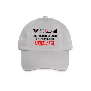 The Four Horsemen Of The Modern Apocalypse - Geek - Baseballkappe - Grau - Vorne