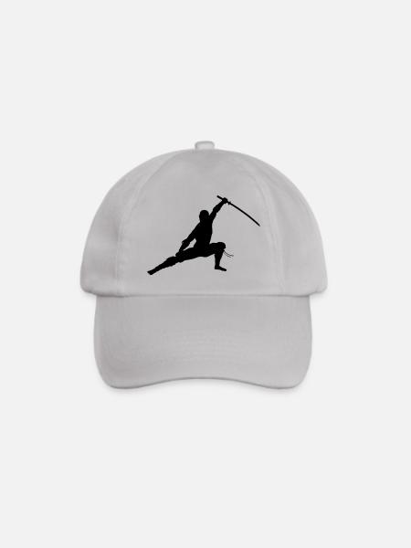 Ninja - Baseballkappe - Grau