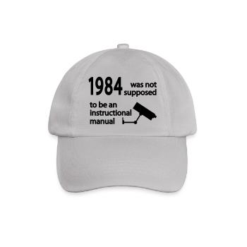1984 - Baseballkappe - Grau - Vorne