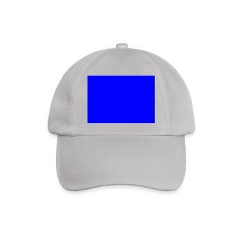 blau - Baseballkappe - Grau - Vorne