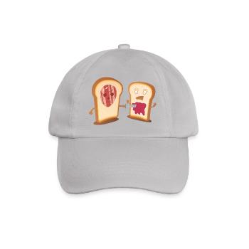 Toast Killer - Baseballkappe - Grau - Vorne