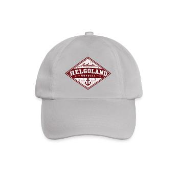 Helgoland - Insel - Nordsee - Deutschland - Baseballkappe - Grau - Vorne