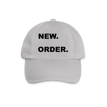 NEW ORDER - Baseballkappe - Grau - Vorne