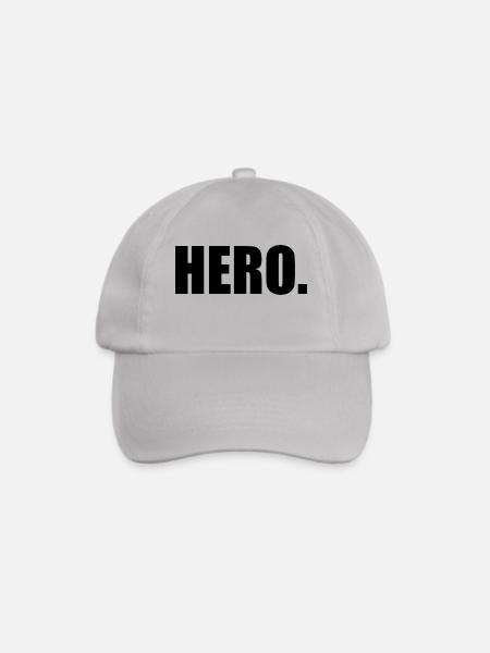 Hero - Baseballkappe - Grau