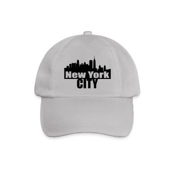nyc NEW YORK CITY - Baseballkappe - Grau - Vorne