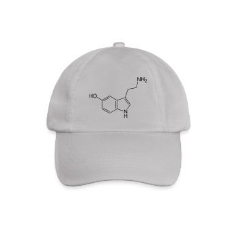 Serotonin - Baseballkappe - Grau - Vorne