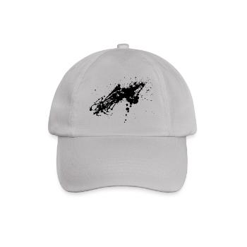 Splatter 2 - Baseballkappe - Grau - Vorne