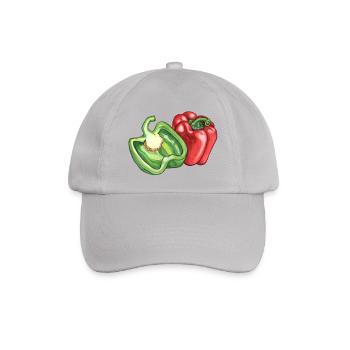 Paprika - Baseballkappe - Grau - Vorne