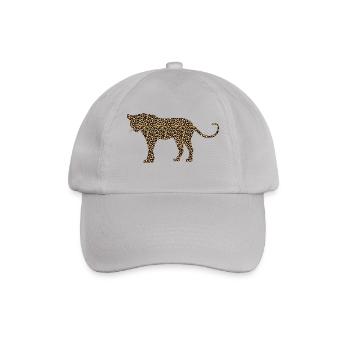 cheetah cat jaguar leopard ocelot gepard wildcat53 - Baseballkappe - Grau - Vorne