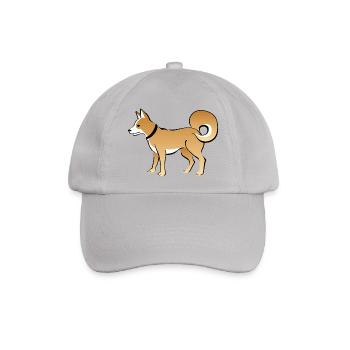 igloo iglu eskimo schnee snow winter cold kalt3 - Baseballkappe - Grau - Vorne