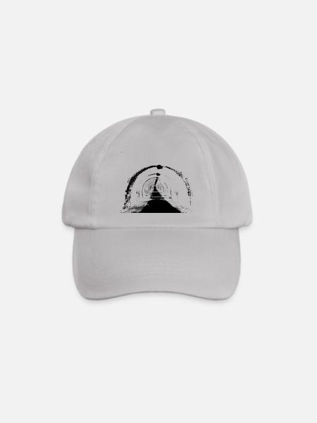 Tunnel-#001 - Baseballkappe - Grau