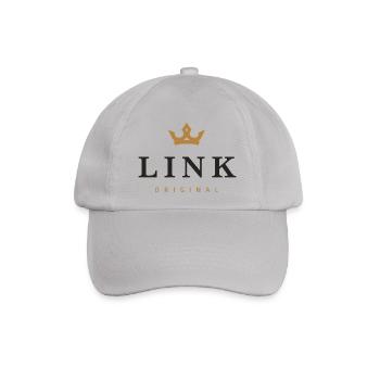 Link Original Familienlogo - Baseballkappe - Grau - Vorne