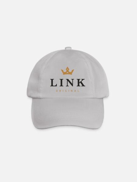 Link Original Familienlogo - Baseballkappe - Grau