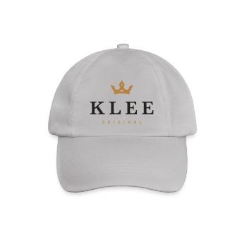Klee Original Familienlogo - Baseballkappe - Grau - Vorne