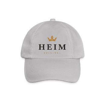Heim Original Familienlogo - Baseballkappe - Grau - Vorne
