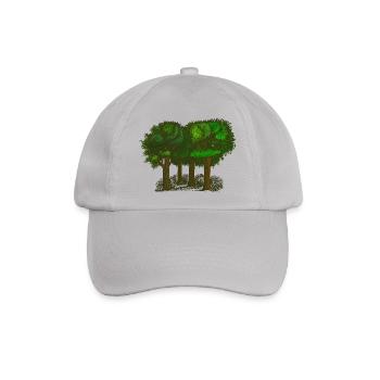 Wald - Baseballkappe - Grau - Vorne
