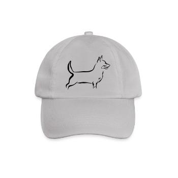 Lancashire Heeler - Baseballkappe - Grau - Vorne