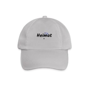 Mei Heimat - Baseballkappe - Grau - Vorne