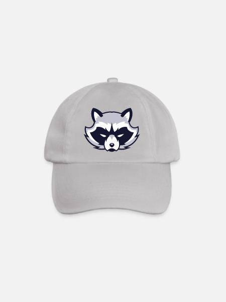 Racoon - Baseballkappe - Grau