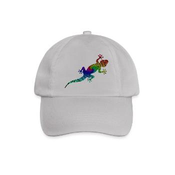 Gecko - Baseballkappe - Grau - Vorne