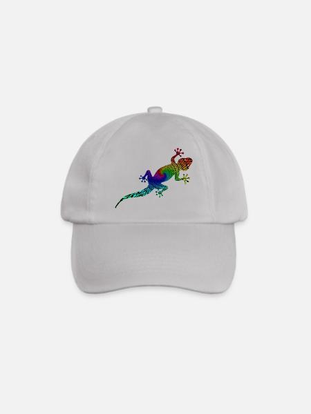 Gecko - Baseballkappe - Grau