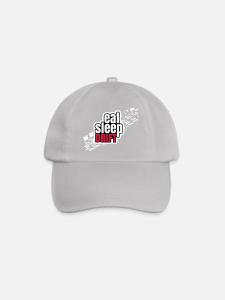 Eat Sleep Drift - Baseballkappe - Grau