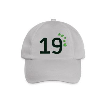 19 - Baseballkappe - Grau - Vorne