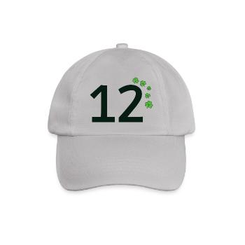 12 - Baseballkappe - Grau - Vorne