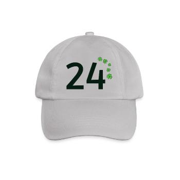 24 - Baseballkappe - Grau - Vorne