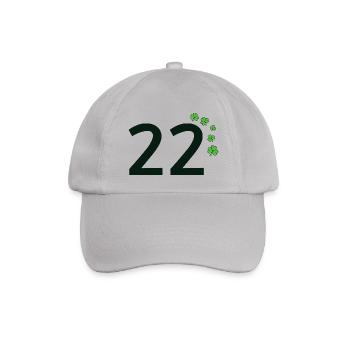 22 - Baseballkappe - Grau - Vorne