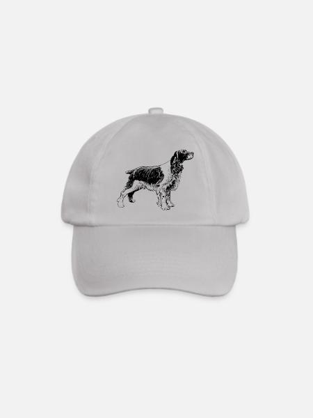Jagdhund - Baseballkappe - Grau