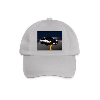 Initial D Driften Akina - Baseballkappe - Grau - Vorne