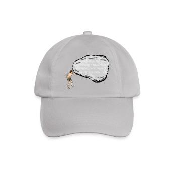 Steinzeit - Baseballkappe - Grau - Vorne