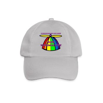 Ich bin der Normalste hier, Propellerhut - Baseballkappe - Grau - Vorne