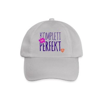 KOMPLETT unPERFEKT - Baseballkappe - Grau - Vorne