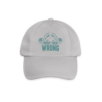 Prove Them Wrong - Baseballkappe - Grau - Vorne