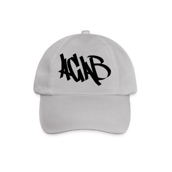 Acab - Baseballkappe - Grau - Vorne