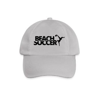 BEACHSOCCER # 1 - Baseball Cap - grey - Front