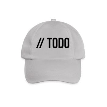 // TO DO - Baseball Cap - grey - Front