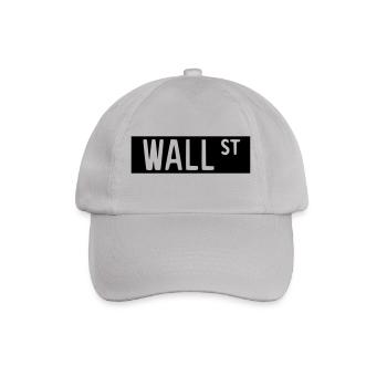 Wall Street 2 - Baseball Cap - grey - Front