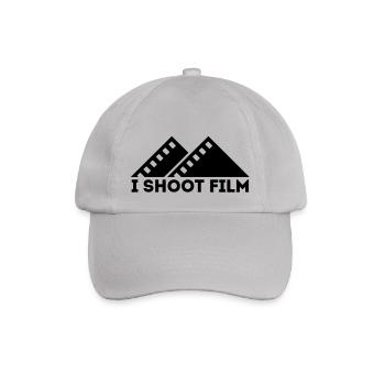 I SHOOT FILM FILM STRIP - T-Shirt for - Baseball Cap - grey - Front