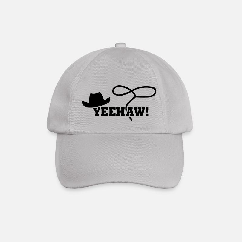Cowboy - Baseballkappe - Grau
